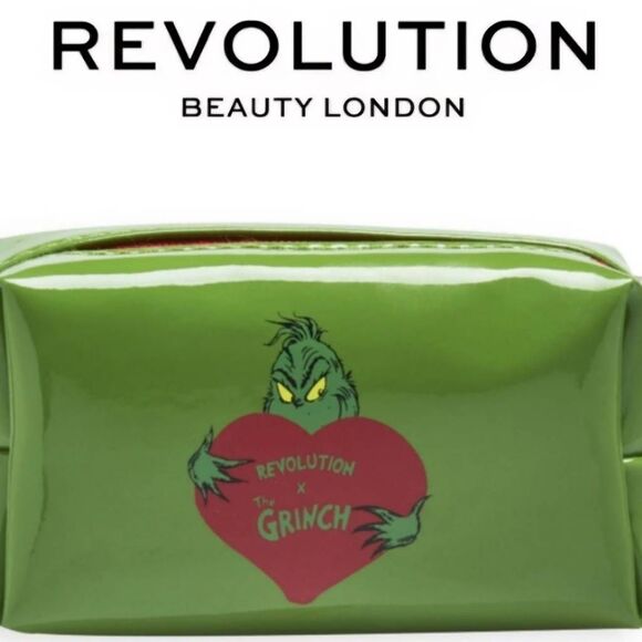 Revolution Beauty X The Grinch Cosmetic Bag - Picture 1 of 8